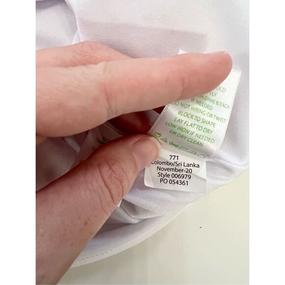 Lilly Pulitzer Zoella White Dress Bungalow Blossom Lace Dress 4 - Picture 6 of 6